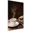 Vertikálny foto obraz akryl do obývačky Hrnček kávy 50x100 cm Vertikálny foto obraz akryl do obývačky Hrnček kávy 50x100 cm