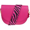 NovaKabelka.sk Ramona Fuxia s prídavným popruhom kožená talianska crossbody kabelka ružová NovaKabelka.sk Ramona Fuxia s prídavným popruhom kožená talianska crossbody kabelka ružová