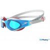 Speedo FastSkin Hyper Elite Farba: bielo-červená, šošovky: modré Speedo FastSkin Hyper Elite Farba: bielo-červená, šošovky: modré