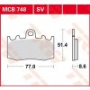 TRW brzdove platničky TRW MCB748SV TRW brzdove platničky TRW MCB748SV