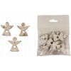 Drevené dekoratívne anjeliky, 8 kusov D4537 Drevené dekoratívne anjeliky, 8 kusov D4537