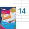 Etikety laser 105x42mm Agipa A4 100 hárkov Etikety laser 105x42mm Agipa A4 100 hárkov