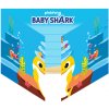 Amscan Pozvánky - Baby Shark 8 ks Amscan Pozvánky - Baby Shark 8 ks
