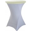 TENTino Elastická čiapka STANDARD na dosku bistro stola 80 cm VIAC FARIEB Farba obrusu: KRÉMOVÁ / IVORY TENTino Elastická čiapka STANDARD na dosku bistro stola 80 cm VIAC FARIEB Farba obrusu: KRÉMOVÁ / IVORY