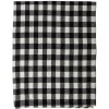 Clayre & Eef Čierno-biely károvaný plyšový pléd - 130*170 cm - Clayre & Eef Clayre & Eef Čierno-biely károvaný plyšový pléd - 130*170 cm - Clayre & Eef