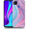 Picasee silikónový prehľadný obal pre Xiaomi Redmi 9C - Pink liquid Picasee silikónový prehľadný obal pre Xiaomi Redmi 9C - Pink liquid