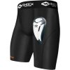 Kompresné šortky so suspenzorom Shock Doctor 221 CORE COMPRESSION SHORT Čierna,Biela,Strieborná Kompresné šortky so suspenzorom Shock Doctor 221 CORE COMPRESSION SHORT Čierna,Biela,Strieborná