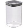 Curver DRY CUBE 2,3L dóza 11,8x11,8x24,5cm transparent/sivá 03512-840 Curver DRY CUBE 2,3L dóza 11,8x11,8x24,5cm transparent/sivá 03512-840