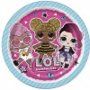 UNIQUE Papierové taniere LOL surprise, 8 ks – 22 cm U20905EU UNIQUE Papierové taniere LOL surprise, 8 ks – 22 cm U20905EU