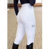 Maximilian Equestrian Outline Riding Leggings White