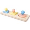 Montessori zrkadlové Puzzle tvary HAPE Montessori zrkadlové Puzzle tvary HAPE