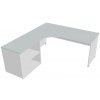 kancelársky stôl sestava pravá 180 cm - GE 1800 60 H P Šedá kancelársky stôl sestava pravá 180 cm - GE 1800 60 H P Šedá