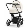 Cybex Priam Set Off White Comfort Podvozok: Chrome/Black Cybex Priam Set Off White Comfort Podvozok: Chrome/Black