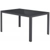Livarno Hliníkový záhradný stôl Houston/Toronto, 140 x 92 x 74 cm, sivý 100385866