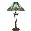 Stolná Tiffany lampa VIOLET 61*Ø40 2*E28 Stolná Tiffany lampa VIOLET 61*Ø40 2*E28