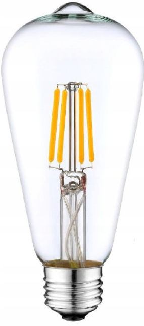 BERGE LED žiarovka E27 ST64 14W 1510Lm filament teplá biela