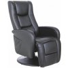 PULSAR relaxačné kreslo, čierna PULSAR relaxačné kreslo, čierna