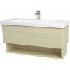 Dreja Umývadlová skrinka INVENCE SZZO 100 (umývadlo Harmonia) - D04 Dub / D04 Dub Dreja Umývadlová skrinka INVENCE SZZO 100 (umývadlo Harmonia) - D04 Dub / D04 Dub