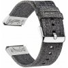 Nylonový popruh Ricardo 20mm (pro Garmin Fenix 8/7S/6S (43mm), aj.), šedý V2, QuickFit Nylonový popruh Ricardo 20mm (pro Garmin Fenix 8/7S/6S (43mm), aj.), šedý V2, QuickFit