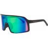 Horsefeathers Magnum - Matt Black/Mirror Green one size Horsefeathers Magnum - Matt Black/Mirror Green one size