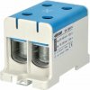 ELEMAN Svorka univerzálna dvojitá UK 150/2 N, 320A, 2x150mm2 1pól., AL/CU, krytá, modrá, na DIN a Montážnu dosku ELEMAN Svorka univerzálna dvojitá UK 150/2 N, 320A, 2x150mm2 1pól., AL/CU, krytá, modrá, na DIN a Montážnu dosku