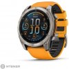 Garmin fenix 8 - 51 mm, AMOLED, Sapphire hodinky, Titanium, Spark Orange/Graphite band Garmin fenix 8 - 51 mm, AMOLED, Sapphire hodinky, Titanium, Spark Orange/Graphite band