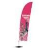 Reklamná vlajka Zoom Feather Reklamná vlajka Zoom Feather