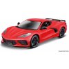 Maisto Chevrolet Corvette Stingray 2020 Šedá 1:18