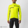 Castelli TRANSITION 2 bunda, neónová žltá/čierna L Castelli TRANSITION 2 bunda, neónová žltá/čierna L
