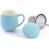 Hrnček so sitkom ZAARA matný svetlomodrý Hrnček so sitkom ZAARA matný svetlomodrý
