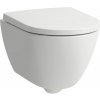 Laufen Pro X wc misa s pomaly sa sklápajúcim sedadlom závesné bez oplachovacieho kruhu s vírivým splachovaním biela lesklá H8668630000001 Laufen Pro X wc misa s pomaly sa sklápajúcim sedadlom závesné bez oplachovacieho kruhu s vírivým splachovaním biela lesklá H8668630000001