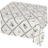 Strömshaga Bavlnený obrus Lovisa Green / White 140 x 240 cm Strömshaga Bavlnený obrus Lovisa Green / White 140 x 240 cm