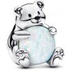 Pandora Strieborná korálka Ľadový medveď Moments 793589C01 Pandora Strieborná korálka Ľadový medveď Moments 793589C01