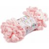 Pletacia priadza Alize Puffy 100 g - (340) púdrovo-lososová Pletacia priadza Alize Puffy 100 g - (340) púdrovo-lososová