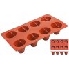 Contacto Silikonová forma na 8 bábovek 300x175x50 mm 6651/055 terakotová