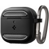 Spigen puzdro Rugged Armor pre Apple Airpods 4 - Matte Black ACS08642 Spigen puzdro Rugged Armor pre Apple Airpods 4 - Matte Black ACS08642
