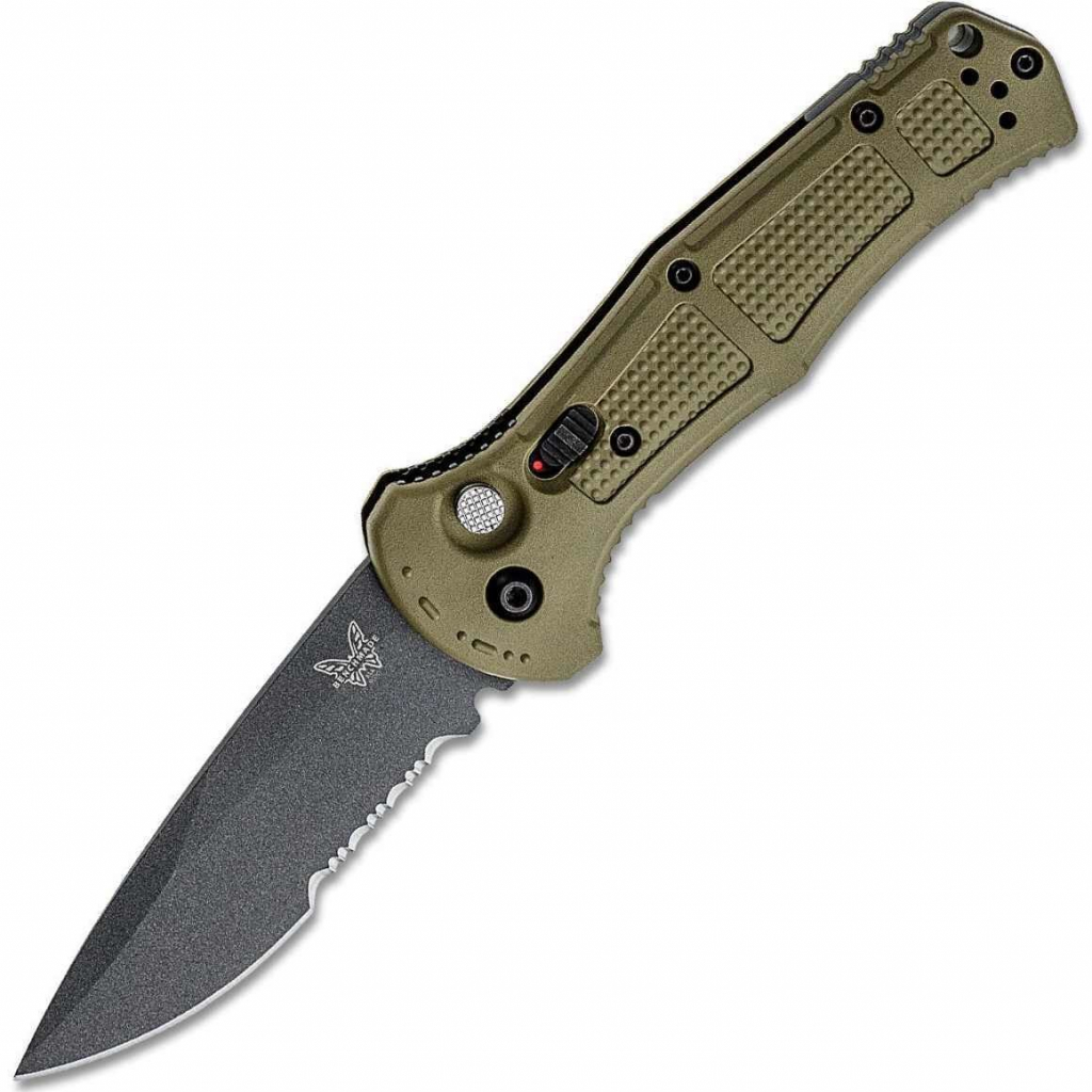 BENCHMADE Claymore, AUTO Folding, CPM-D2, RG,-1