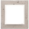 Rámik jednonásobný betónový Simon 54 nature Svetlý betón/biela Rámik jednonásobný betónový Simon 54 nature Svetlý betón/biela