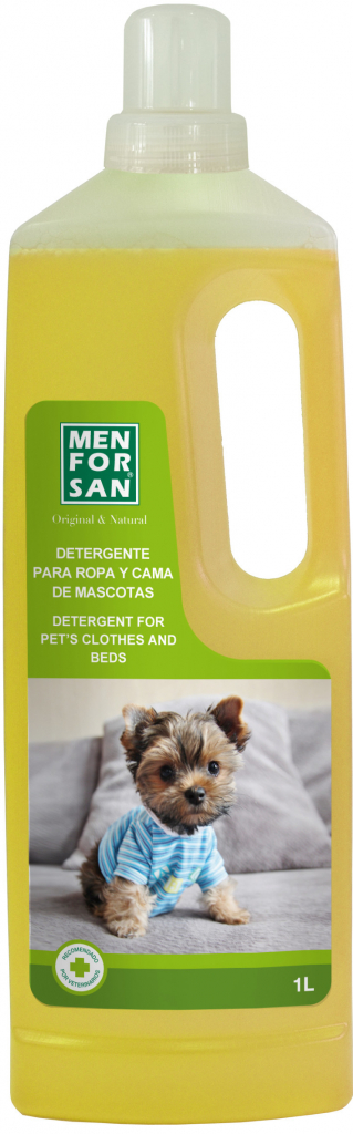 Menforsan Mýdlový gél pro pranie pelíšků a dek domácích mazlíčků 1000 ml