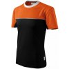 Malfini Colormix 200 čierne oranžové