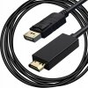 Kábel DisplayPort-HDMI Retoo E492 1,8 m čierny Kábel DisplayPort-HDMI Retoo E492 1,8 m čierny