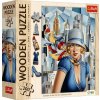 TREFL Dřevěné puzzle Art: Catherine Abel - Léto ve městě 200 dílků TREFL Dřevěné puzzle Art: Catherine Abel - Léto ve městě 200 dílků