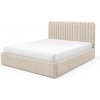Wilsondo Manželská čalúnená posteľ s úložným priestorom Best 2 160x200 - krémová Wilsondo Manželská čalúnená posteľ s úložným priestorom Best 2 160x200 - krémová