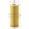 MANN FILTER Olejový filter HU 726/2 x MANN FILTER Olejový filter HU 726/2 x
