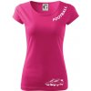 FOOTBALL nápis šikmo - Dámske tričko Pure - XL ( Purpurová ) FOOTBALL nápis šikmo - Dámske tričko Pure - XL ( Purpurová )