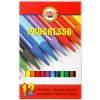 Koh-i-noor ceruzka pastelová v laku Progresso 12 ks Koh-i-noor ceruzka pastelová v laku Progresso 12 ks