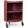 Ferm Living Servírovací stolík Eve Storage, mahogany red Ferm Living Servírovací stolík Eve Storage, mahogany red