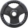 HMS TRI GRIP Pogumovaný olympijský kotúč 15 kg 50mm HMS TRI GRIP Pogumovaný olympijský kotúč 15 kg 50mm