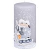 Sviečka ZIMNÁ POHÁDKA VALEC vianočná d7x17,5cm Sviečka ZIMNÁ POHÁDKA VALEC vianočná d7x17,5cm