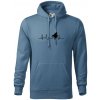 Piano ekg - krídlo - Mikina pánska Cape s kapucňou - XL ( Denim ) Piano ekg - krídlo - Mikina pánska Cape s kapucňou - XL ( Denim )